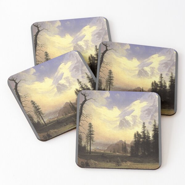 Item preview, Albert Bierstadt -The Morteratsch glacier in the Engadine Valley, Pontresina Classic designed and sold by LidiagRinaldi.