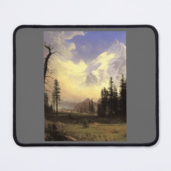 Item preview, Albert Bierstadt -The Morteratsch glacier in the Engadine Valley, Pontresina Classic designed and sold by LidiagRinaldi.