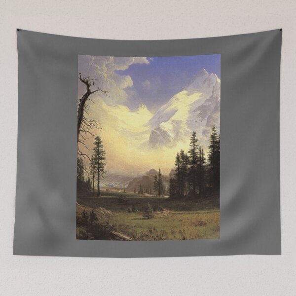 Item preview, Albert Bierstadt -The Morteratsch glacier in the Engadine Valley, Pontresina Classic designed and sold by LidiagRinaldi.
