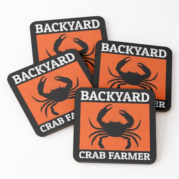 Item preview, Backyard Crab Farmer Fish Farming Farm designed and sold by TastefulTees.