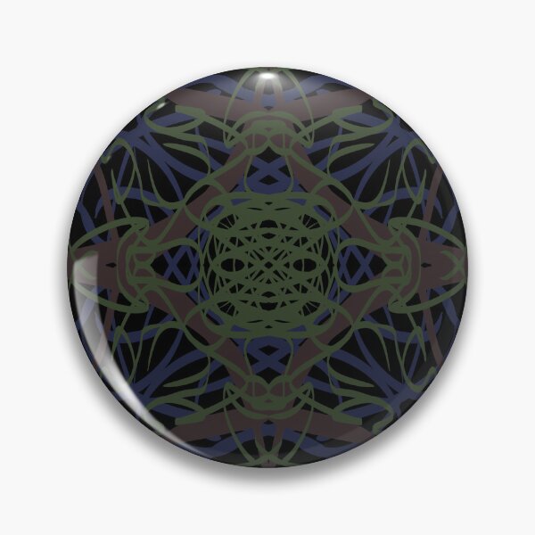 Item preview, Ordered chaos with interwoven abstract flower outline designed and sold by Shape-And-Color.