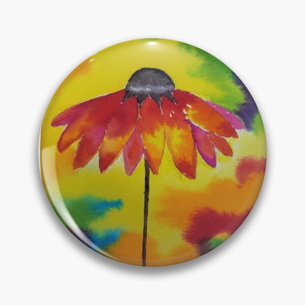 Item preview, Tie Dye Flower designed and sold by InkyandCotton.