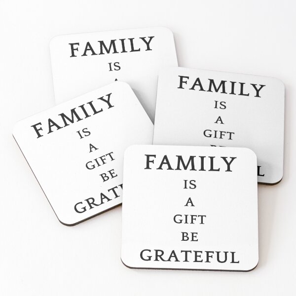 Item preview, Be greatful design all things are a gift. Family is a gift designed and sold by MayaAndNora.