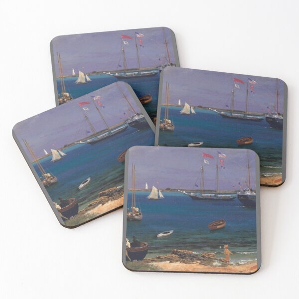 Item preview, Albert Bierstadt -The port of Nassau after 1877 Classic designed and sold by LidiagRinaldi.