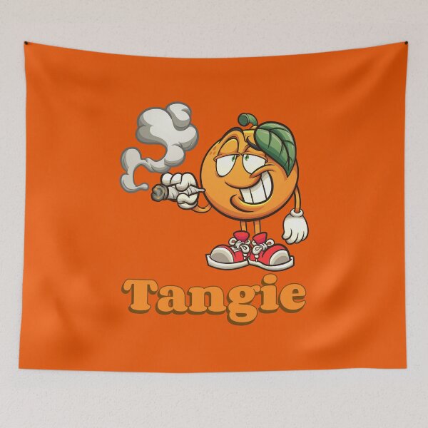 Item preview, Tangie Marijuana Weed Strain Cartoon 420 Stoner Design designed and sold by YomeHayin.