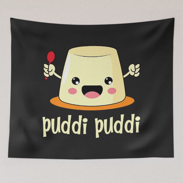 Item preview, 'Puddi Puddi' Awesome Chocolate Pudding Day Food Shirt designed and sold by Corelli87.