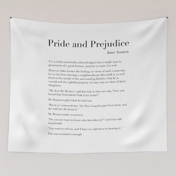Item preview, Pride and Prejudice by Jane Austen designed and sold by wisemagpie.