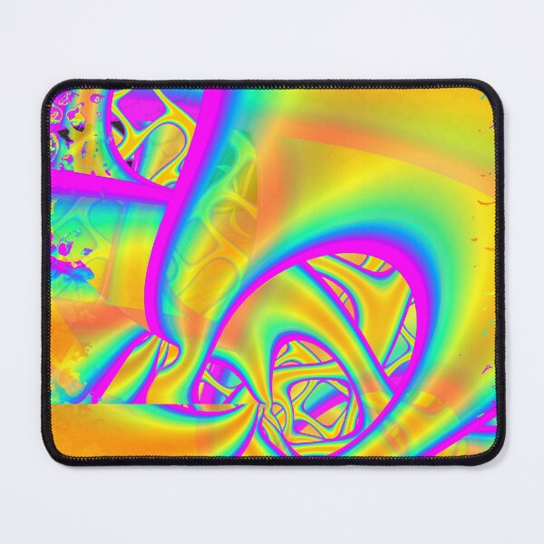 Item preview, Funkidelic Dichroic Fused Glass Fractal designed and sold by bohemianbound.