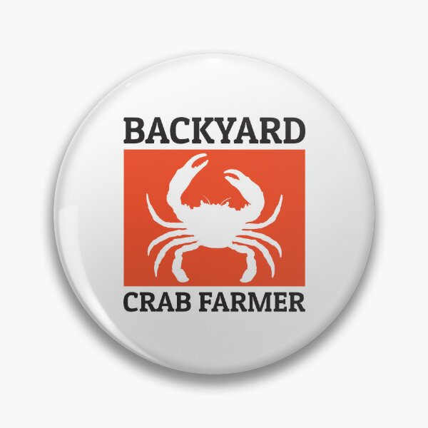 Item preview, Backyard Crab Farmer Fish Farming Farm designed and sold by TastefulTees.