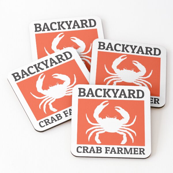 Item preview, Backyard Crab Farmer Fish Farming Farm designed and sold by TastefulTees.