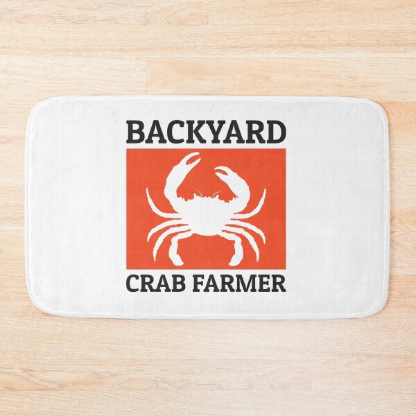 Item preview, Backyard Crab Farmer Fish Farming Farm designed and sold by TastefulTees.