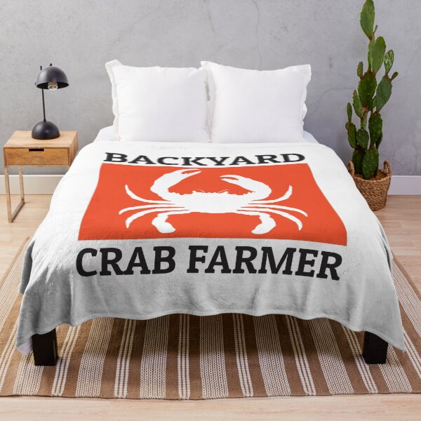 Item preview, Backyard Crab Farmer Fish Farming Farm designed and sold by TastefulTees.