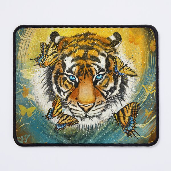 Item preview, Tiger and Butterfly designed and sold by marineloup-art.