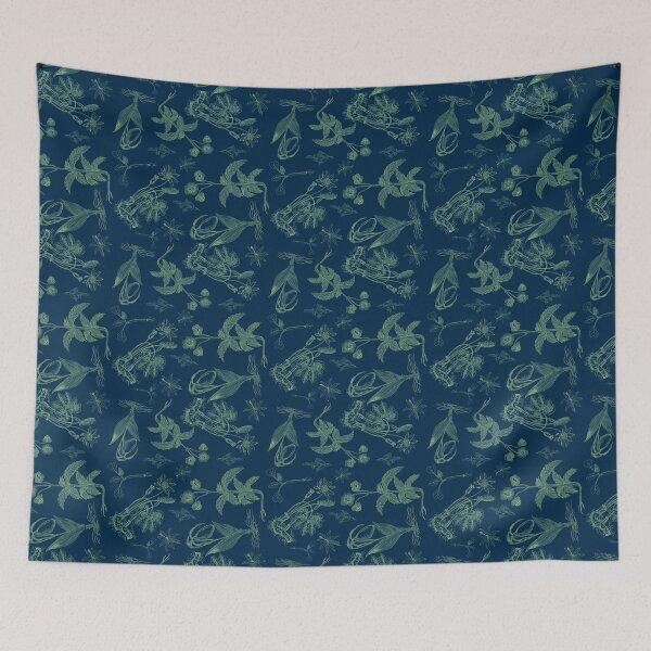 Item preview, Reverse print botanical drawings designed and sold by Art-and-Archaeo.