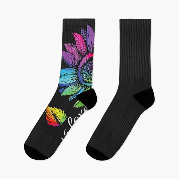 Item preview, Rainbow Sunflower Love Is Love LGBT Gay Lesbian Pride designed and sold by Corelli87.
