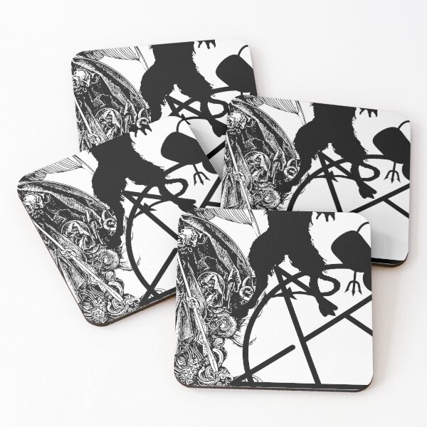 Item preview, Satanic In Black And White designed and sold by Ainsarcastic.