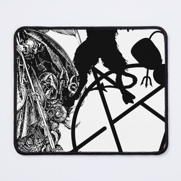 Item preview, Satanic In Black And White designed and sold by Ainsarcastic.