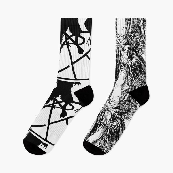 Item preview, Satanic In Black And White designed and sold by Ainsarcastic.