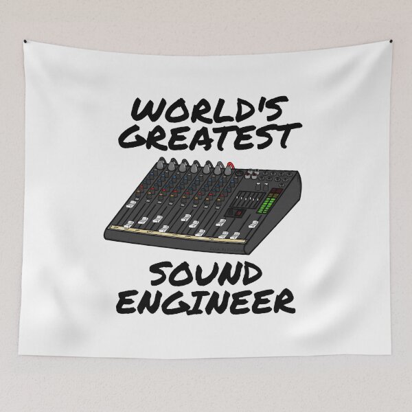 Item preview, World's Greatest Sound Engineer designed and sold by doodlerob.