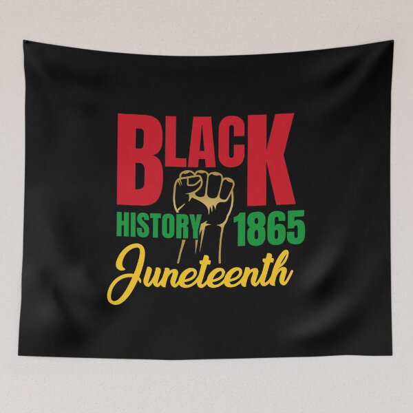 Item preview, BLACK HISTORY 1865 JUNETEENTH FREEDOM EMANCIPATION DAY BLACK LIVES MATTER designed and sold by lukas69graphic.