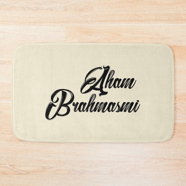 Item preview, Aham Brahmasmi (black) designed and sold by didijuca.