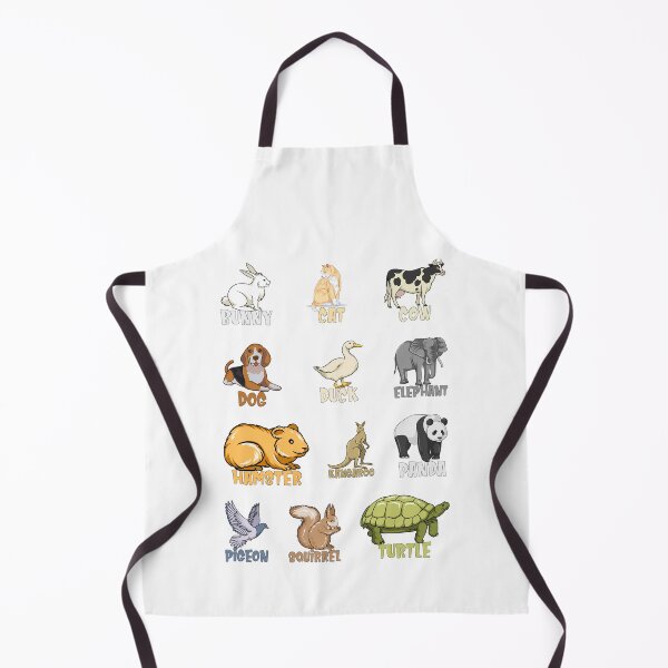 Item preview, Group of Cute Animals with Names designed and sold by joseartgel.