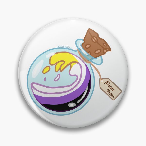 Item preview, Pride Potion Nonbinary designed and sold by Yendysear.