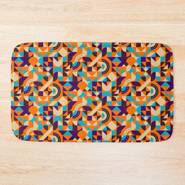 Item preview, geomattric colorful patterns conceptual Art - Abstract Neo Geo graphic design designed and sold by Design Repo.