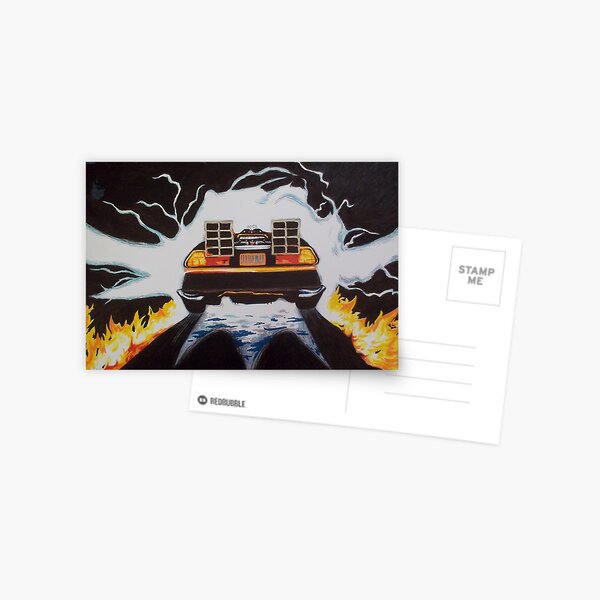 Retour vers le futur Anniversaire Personnalisé carte Retour vers le futur Anniversaire Personnalisé carte