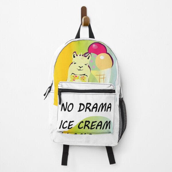 Item preview, No Drama Ice Cream Llama designed and sold by Dilyana Rumenova - Shantabella.