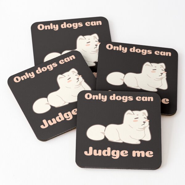 Item preview, Only dogs can judge me, Crazy Dog Lady designed and sold by Nero9o.