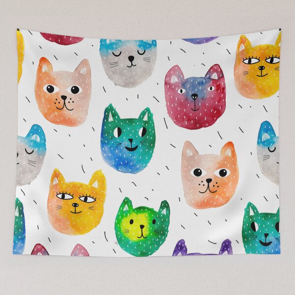 Item preview, Cat Patterns designed and sold by Ala Muk.