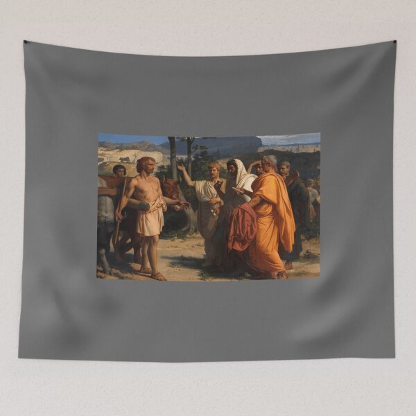 Item preview, Alexandre Cabanel Cincinnatus Senate Receiving Deputies Classic designed and sold by LidiagRinaldi.