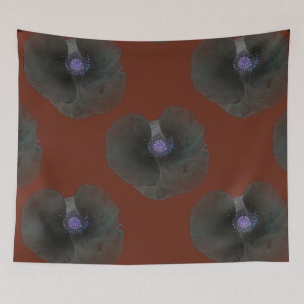 Item preview, neon poppies image one designed and sold by KABFA Designs.