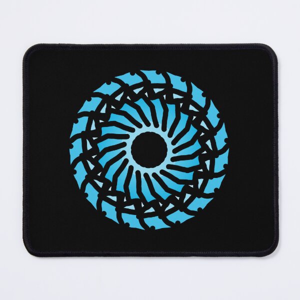 Item preview, blue sunflower illustartion NFT designed and sold by AurelsPrints.