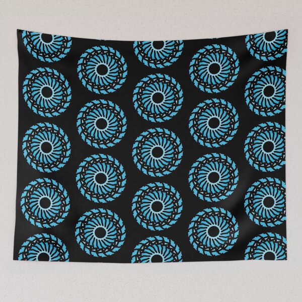 Item preview, blue sunflower illustartion NFT designed and sold by AurelsPrints.