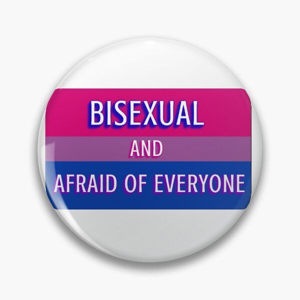 Artikelvorschau, Bisexual and Afraid of Everyone Unique Funny Pride Flag entworfen und verkauft von EmJKDesigns.