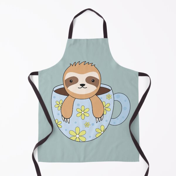 Item preview, Cute Sloth  Enjoying a Coffee  designed and sold by LittleArij.