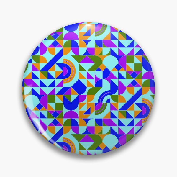 Item preview, geomattric colorful patterns conceptual Art - Abstract Neo Geo graphic design designed and sold by Design Repo.