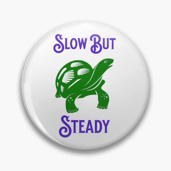Item preview, Slow but Steady Funny Turtle designed and sold by Queen1120.