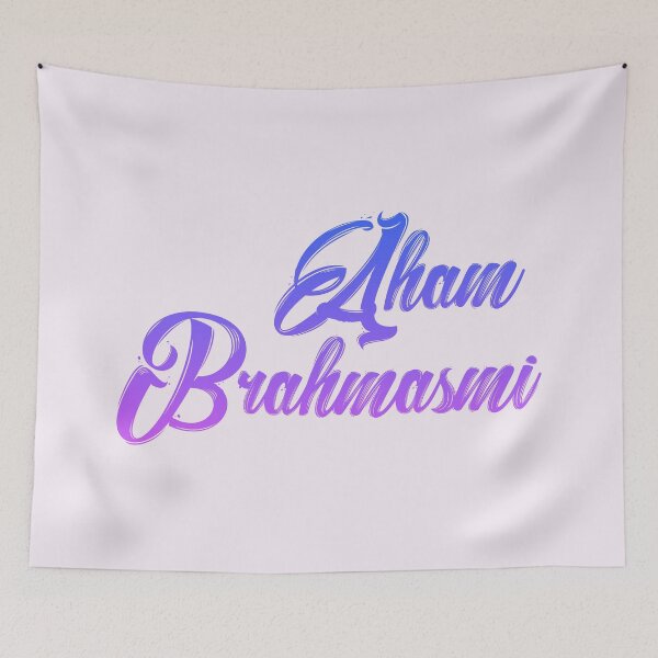 Item preview, Aham Brahmasmi (gradient) designed and sold by didijuca.