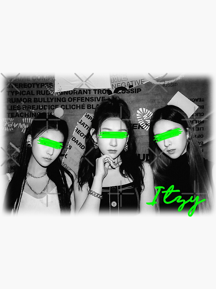 ITZY KPOP Sticker for Sale by shannonpaints