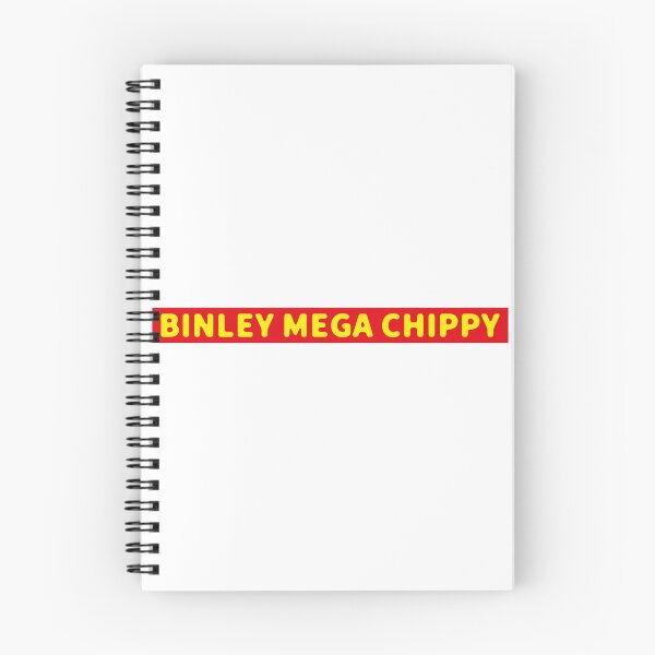 Item preview, FANCY FONT BINLEY MEGA CHIPPY (YELLOW ON RED). BINLEY MEGA CHIPPY MEME designed and sold by mjtcrp.