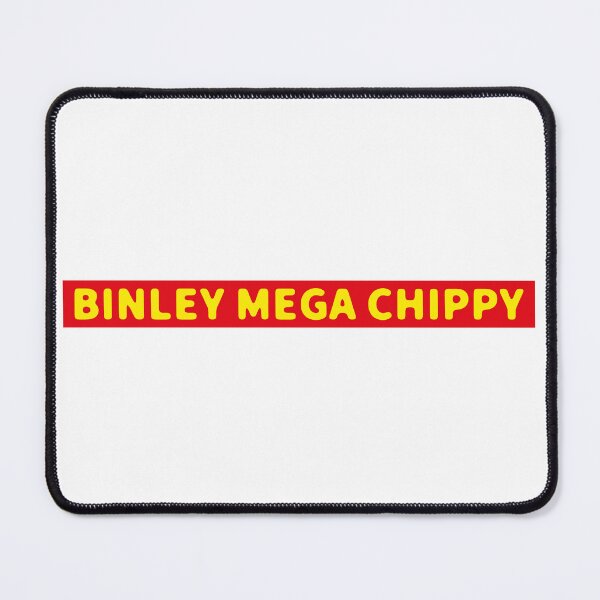 Item preview, FANCY FONT BINLEY MEGA CHIPPY (YELLOW ON RED). BINLEY MEGA CHIPPY MEME designed and sold by mjtcrp.