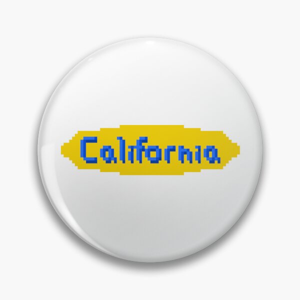 Item preview, California Pixel Art  designed and sold by bradmurph.