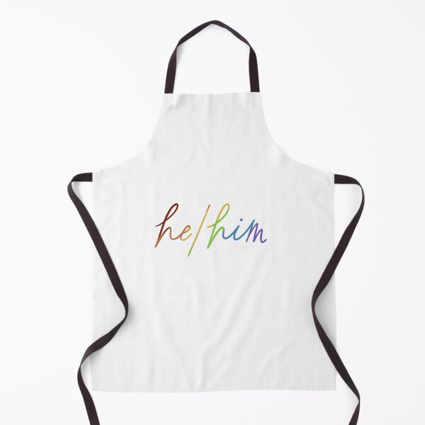 Item preview, He/Him Pronouns - Rainbow designed and sold by kathrynmstein.