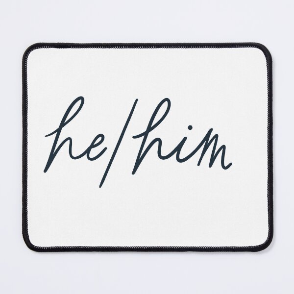 Item preview, He/Him Pronouns designed and sold by kathrynmstein.