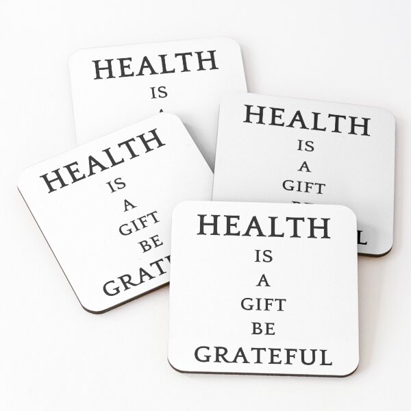 Item preview, Be greatful design all things are a gift. Health is a gift designed and sold by MayaAndNora.