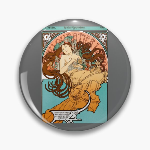 Item preview, alfons mucha Au Quartier Latin-High Definition Classic designed and sold by LidiagRinaldi.