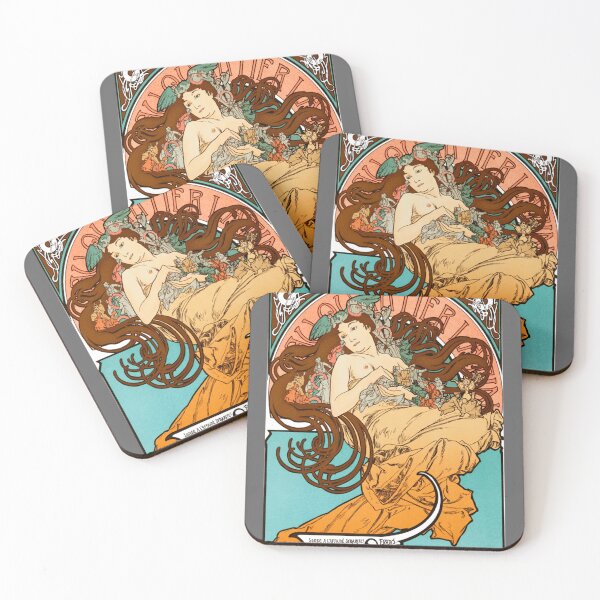 Item preview, alfons mucha Au Quartier Latin-High Definition Classic designed and sold by LidiagRinaldi.